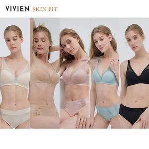 [비비안] 스킨핏 히든 보정 핏 여성브라팬티세트 5+5 10종