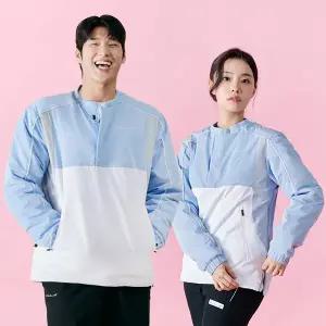 테크니스트 TNJ4466 남성 여성 반집업 패딩 피스테 긴팔 티셔츠