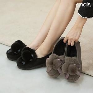 [아나이스] 리본방울 털로퍼 2cm_24FW347 [무료배송]