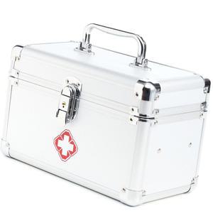 철재 휴대용 응급 박스 영양제통 용품 자물쇠 약보관함