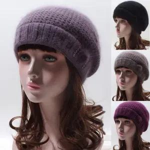 여성 겨울 니트 베레모 여자 미시 중년 데일리모자 니트 방한모 50대 60대 엄마 할머니 선물