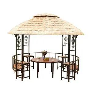 야외 파고라 지붕있는평상 옥상 벤치 캐노피 그늘막