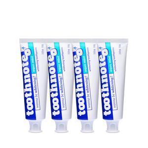 투스노트 치아미백 미백치약 아쿠아민트 100g 4개