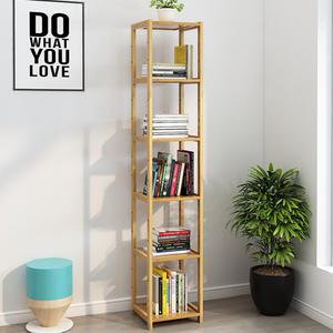 굿 플랜홈 대나무 6단 선반 책진열 인테리어선반