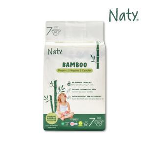 [Naty] 네띠 밤부 기저귀 밴드형 7단계 18매 (1팩)