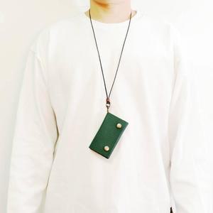 [HYIJTXT2_4B]Denominativ 목걸이 남성지갑 카드지갑