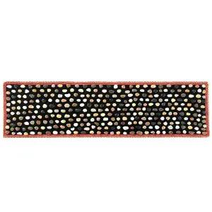 고밀도 천연 자갈 돌매트 40x150/지압매트 자갈매트 어싱패드 발바닥마사지 아연석매트