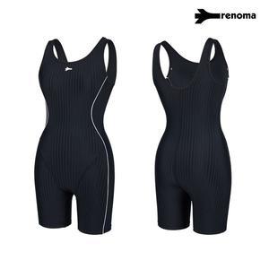 [레노마]여성 라인 2부 반신수영복 블랙 RN-LS2F862-BK_CA