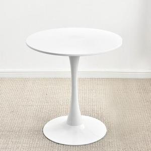 다용도 식탁테이블 가게 원형 매장 테이블 화이트 700 사무실 거실 카페 티테이블