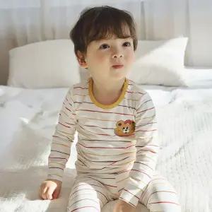 드리즐베어 싱글스판내의 유아 아동 실내복 잠옷 아기내복 상하의세트