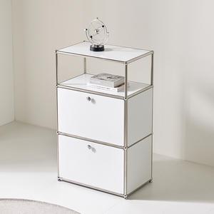 파스코 모듈 3단630수납장 YJ-P814 거실 침실 모듈수납장