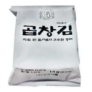 지도표 성경김  곱창돌김 식탁김 14g 10봉