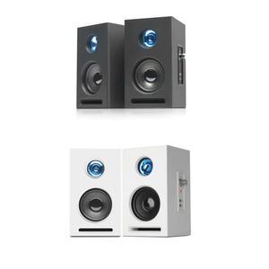 2채널스피커 SP400 USB전원 북쉘프형