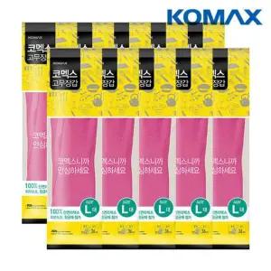 코멕스 고무장갑 L대 X 10개