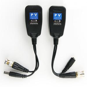 보안카메라 녹화기 랜선으로연결 DC BNC 2구 커넥터