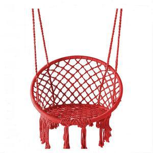그물 그네 야외 의자 행잉 LED 다용도 체어 장식 한깅바스켓 놀이터 시트