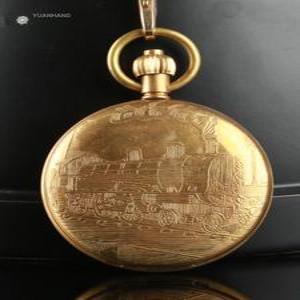 회중 포켓 아날로그 시계 주머니 오토매틱 시계 정장