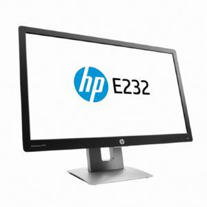 HP EliteDisplay E232  FHD 멀티단자 피벗높낮이 사무업무용24인치모니터 중고