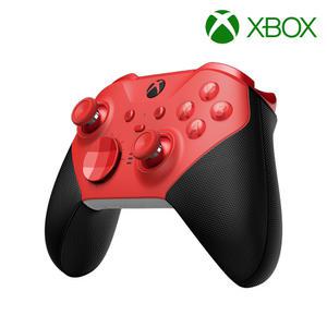 Xbox 엘리트 무선 컨트롤러 시리즈 2 코어 레드 RFZ-00015 엑스박스 엑박 블루투스 게임패드 스팀 조이스틱 조이패드 게임용 게임기