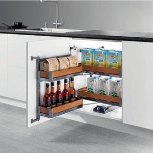 누오미 팬텀 2단 홈 유니트 팬트리수납함 선반 주방수납장 팬트리수납함