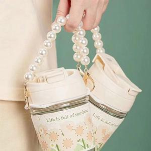 커다란 진주스트랩 가방끈 핸드백스트랩 텀블러백 리폼