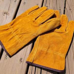 용접 작업용 전피장갑 용접용품