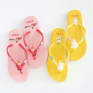 무민슬리퍼 Moomin 캐릭터 플리플랍 여성쪼리 여름슬리퍼 캐릭터