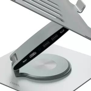 11 in 1 노트북거치대 멀티허브 스탠드 카멜 DSS1