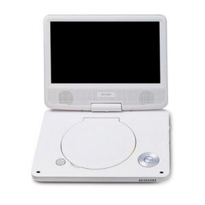 아이리버 휴대용 블루투스 리모컨 내장 스피커 차량용 DVD 플레이어_화이트