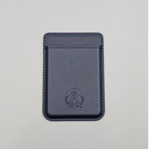 스타벅스 마그네틱 카드 지갑 네이비