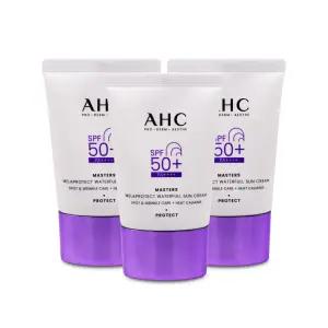 AHC 마스터즈 멜라프로텍트 워터풀 선크림 40ml(SPF50+ PA++++) 3개 I