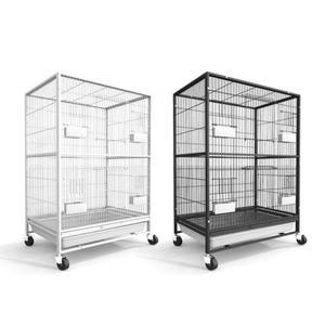 대형 날림장 잉꼬 용품 스텐새장 공오시새장 철재 60CM 새집 패키지A 버드 모란새