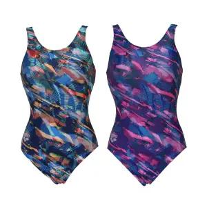 아레나 여성 U백 원피스 수영복 A4FL1PL06