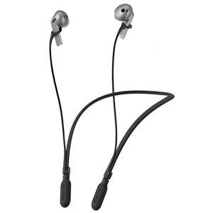 갤럭시 버즈 3 및 프로 스트랩 넥밴드, 분실 방지 액세서리, 볼륨 조절 지원, 인체공학적 디자인, 편안한 착용감, 블랙 밴드/블랙 팁용 HALLJOY