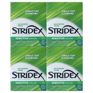 스트라이덱스 센시티브 패드 90매 4개 / 써클