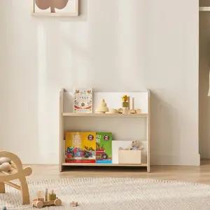 키디즈 600 2단 와이드 책장 E0등급 어린이 책꽂이