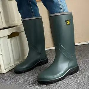 남자장화 레인부츠 장마철 신발 남성용 방수 장화