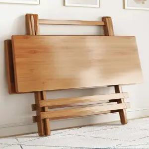 접이식 나무 테이블 사이드 좌식 높이 조절 소파 탁자 베드 침대 미니 원형 다용도