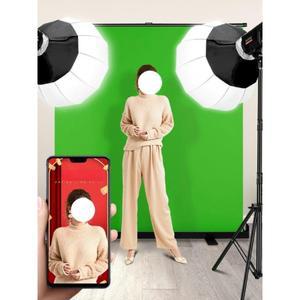 전문가용 이동식 대형 크로마키 배경 스크린 프레임 거치대 지라막 2mx2m 플래그십