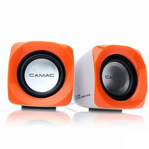 PC스피커 2채널스피커 미니 휴대용 컴퓨터스피커 스피커 오렌지 CMK-208 노트북스피커