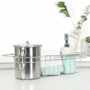 주방 정리 소품 수세미 음식물 쓰레기통 보관랙 주방정리용품 주방소품 주방정리정돈 수세미선반