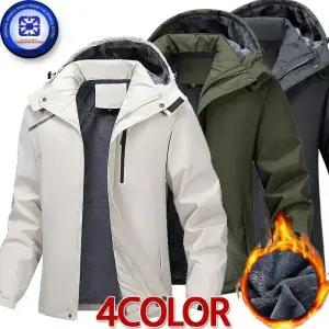 남성 가을겨울 WE TEX 위아이 텍스 팔자수 따뜻한 보아털 기모 후드 점퍼 4칼라/2