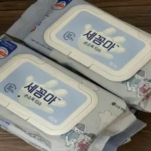 세꼼마 티엠 손소독 티슈 캡형 50매 12개