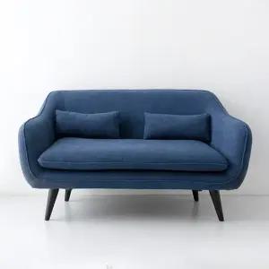 루나 패브릭 소파 2인 1739 블루