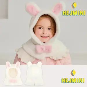 [헤이미니] 버니총총케이프후드워머