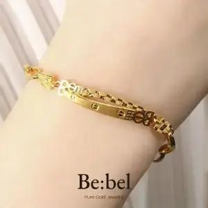 순금팔찌 18.75g(5돈) 24k 여자 체크 스틱 비벨