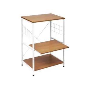 아이엘 전자레인지 밥솥 오븐 선반 다이 수납장 3단