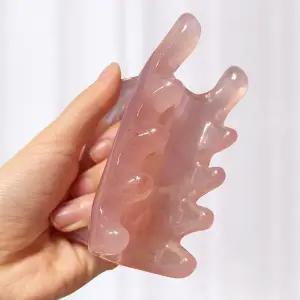 손잡이형 전신 림프 순환 괄사 마사지기 셀프 안마기