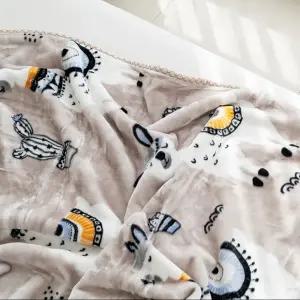 국산 대형 두꺼운 극세사 밍크 겨울 담요 겸