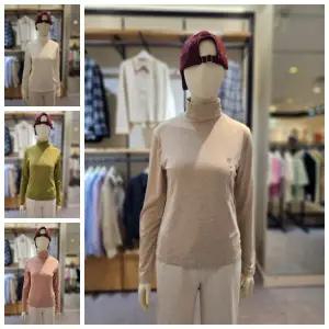 [폴햄][POLHAM]여성 에코베로 터틀넥 티셔츠 5컬러 PHF4TU2010